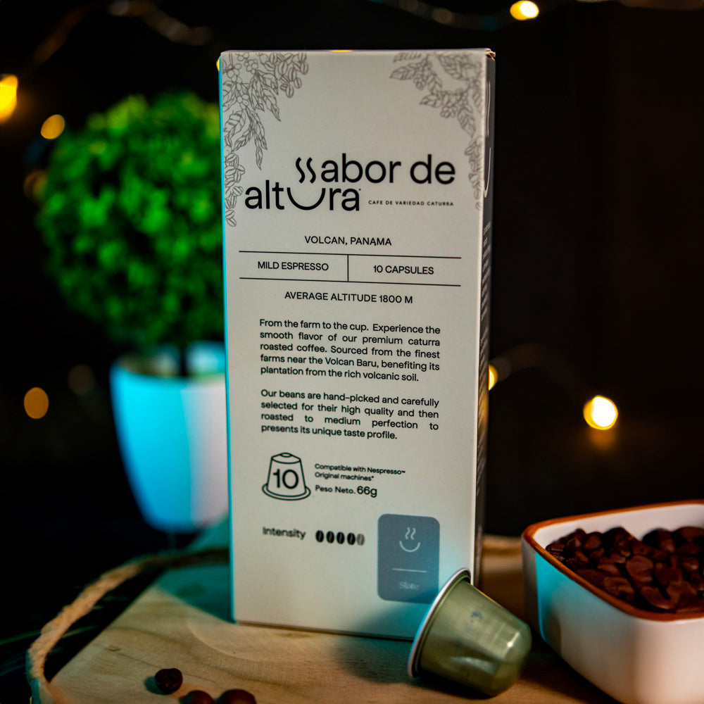 Mild Espresso Slate 10 Capsulas